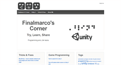 Desktop Screenshot of finalmarco.com